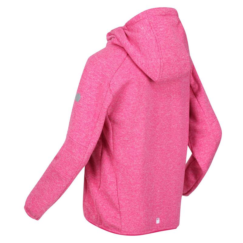 Giacca Soft Shell Marna Bambini Regatta Maxwell Pink Fusion