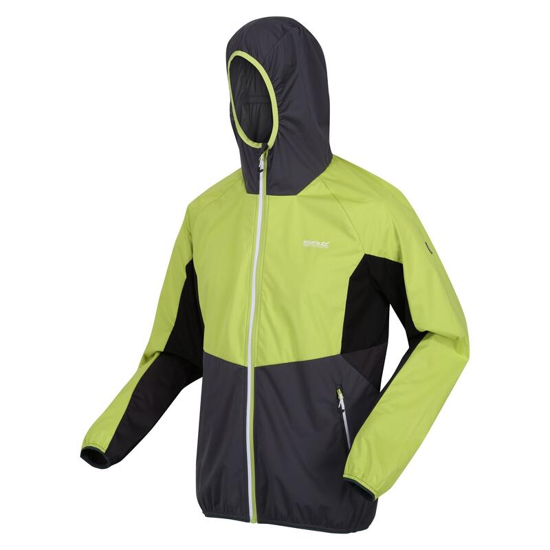 Giacca Soft Shell Uomo Regatta Tarvos VI Alghe Verdi Cenere