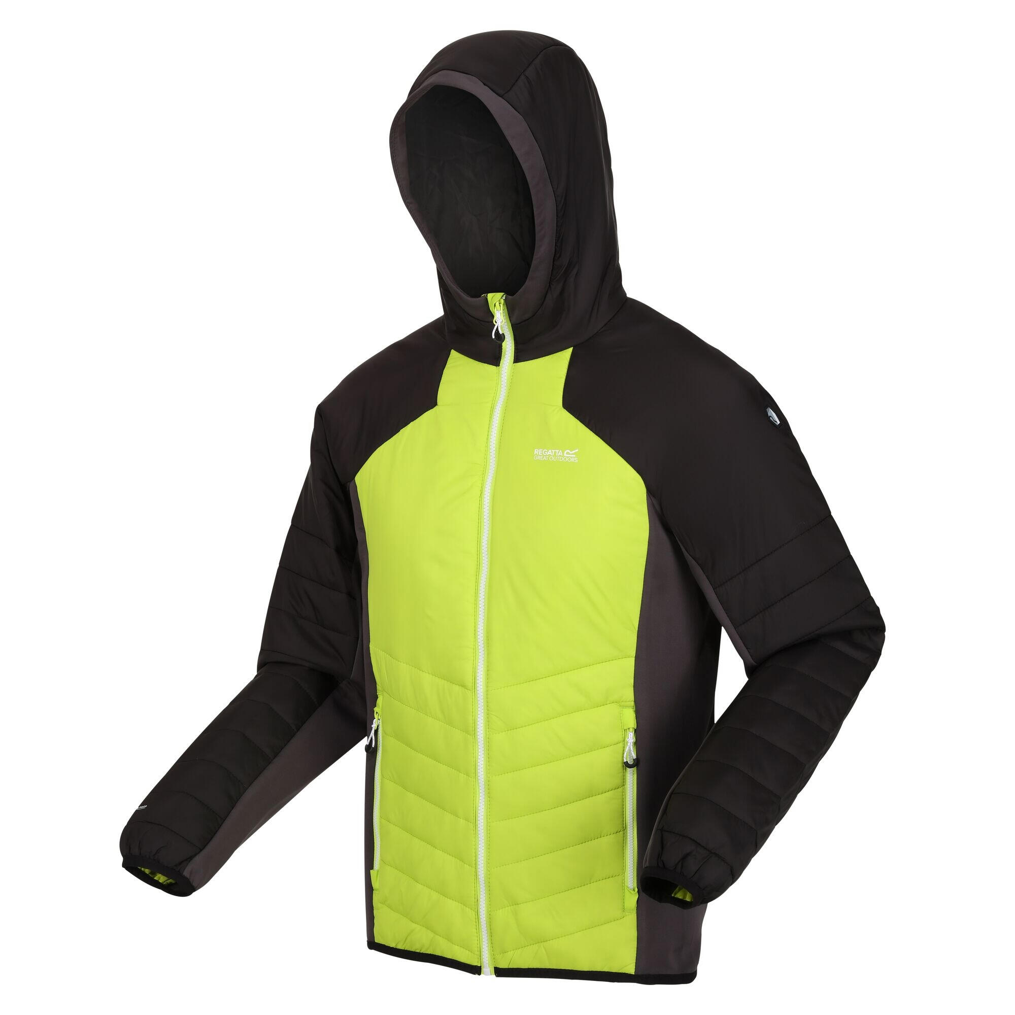 Veste Softshell TRUTTON Homme (Vert Kaki Clair / Noir) 3/5