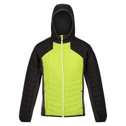 Heren Trutton Hooded Soft Shell Jacket (Helder kiwi/zwart)