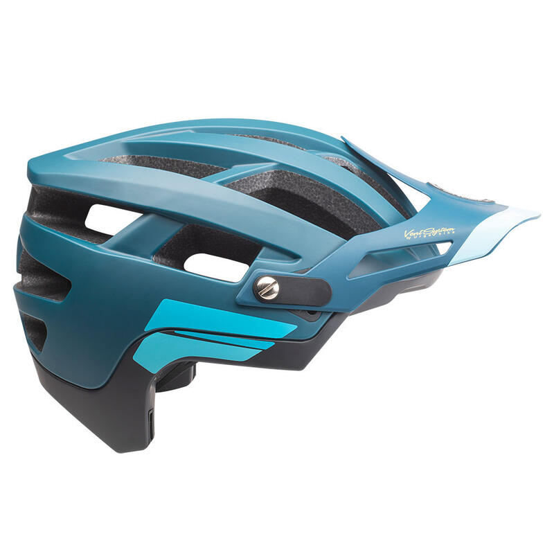 Casque VTT avec mentionière amovible Gringo de la Sierra Petrol