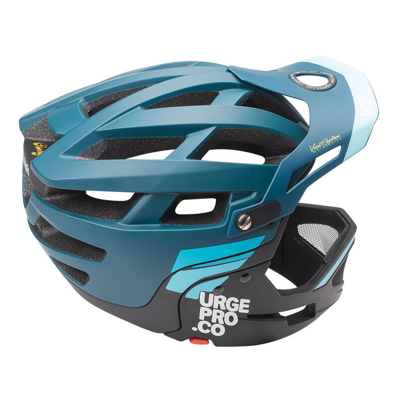 Casque VTT avec mentionière amovible Gringo de la Sierra Petrol