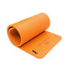 Tapis rembourré max Confort pour exercices au sol de Pilates. 180x60cm. Orange