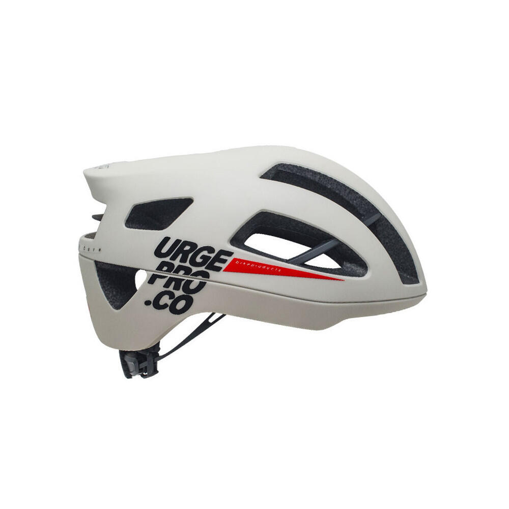 Papingo white road/gravel cycling helmet