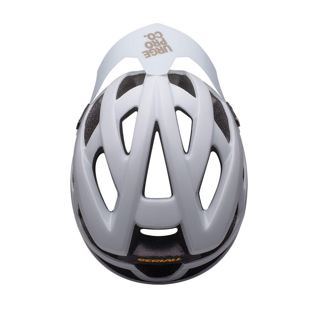 Capacete de ciclismo de montanha SeriAll cinza 5/5