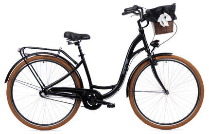 Rower miejski damski GOETZE Style 28" Alu 3B kosz