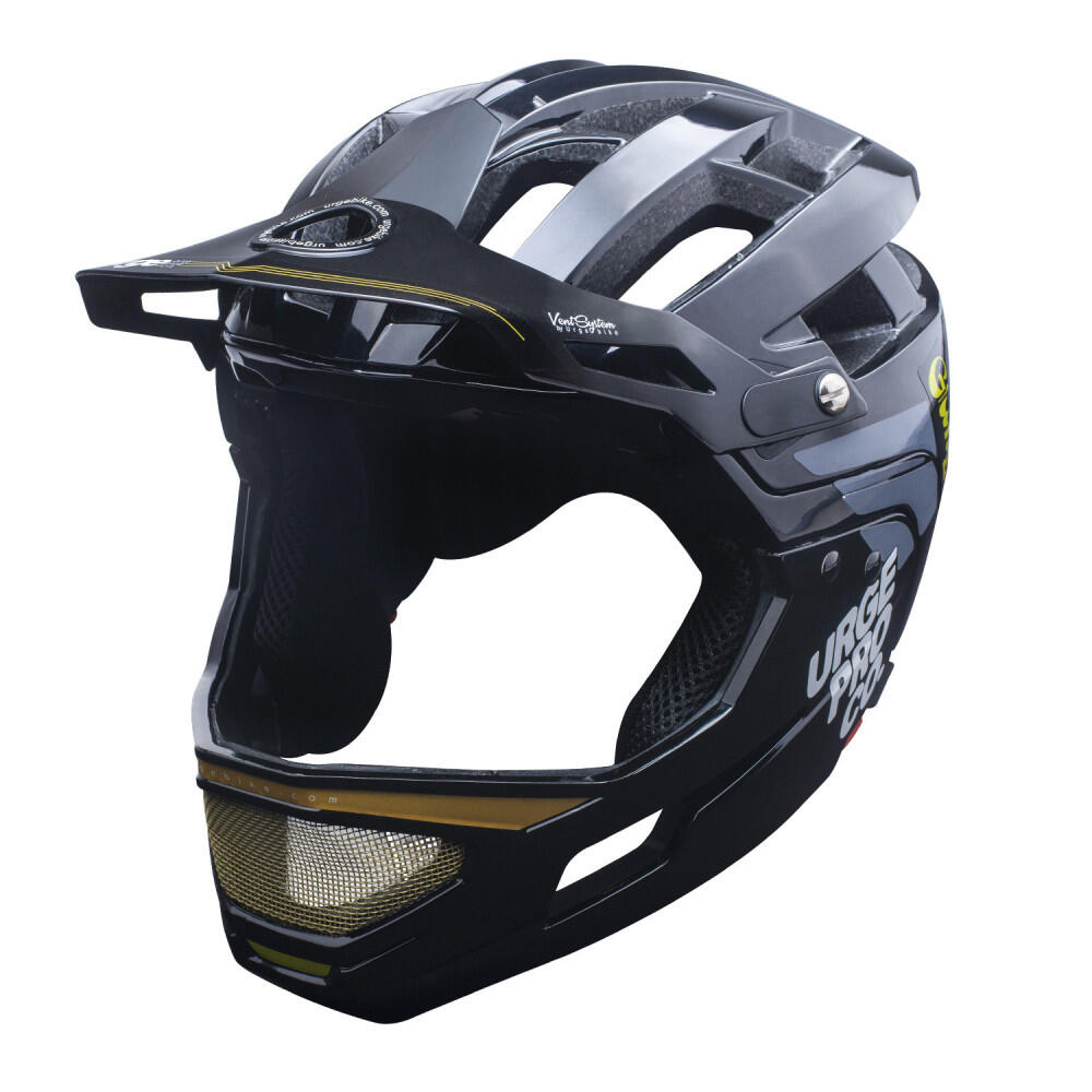 Czarny kask rowerowy Sierra Gringo, modularny, z odpinanym podbródkiem 5/7