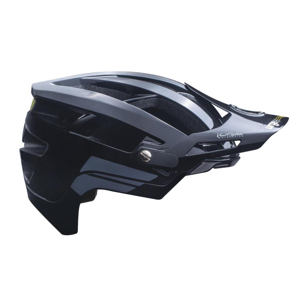 Czarny kask rowerowy Sierra Gringo, modularny, z odpinanym podbródkiem 3/7