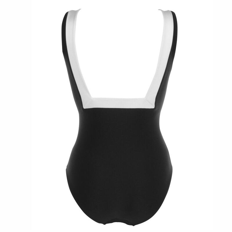 Java Costume da bagno a 1 pezzo con reggiseno e collo quadrato Coppe da B a