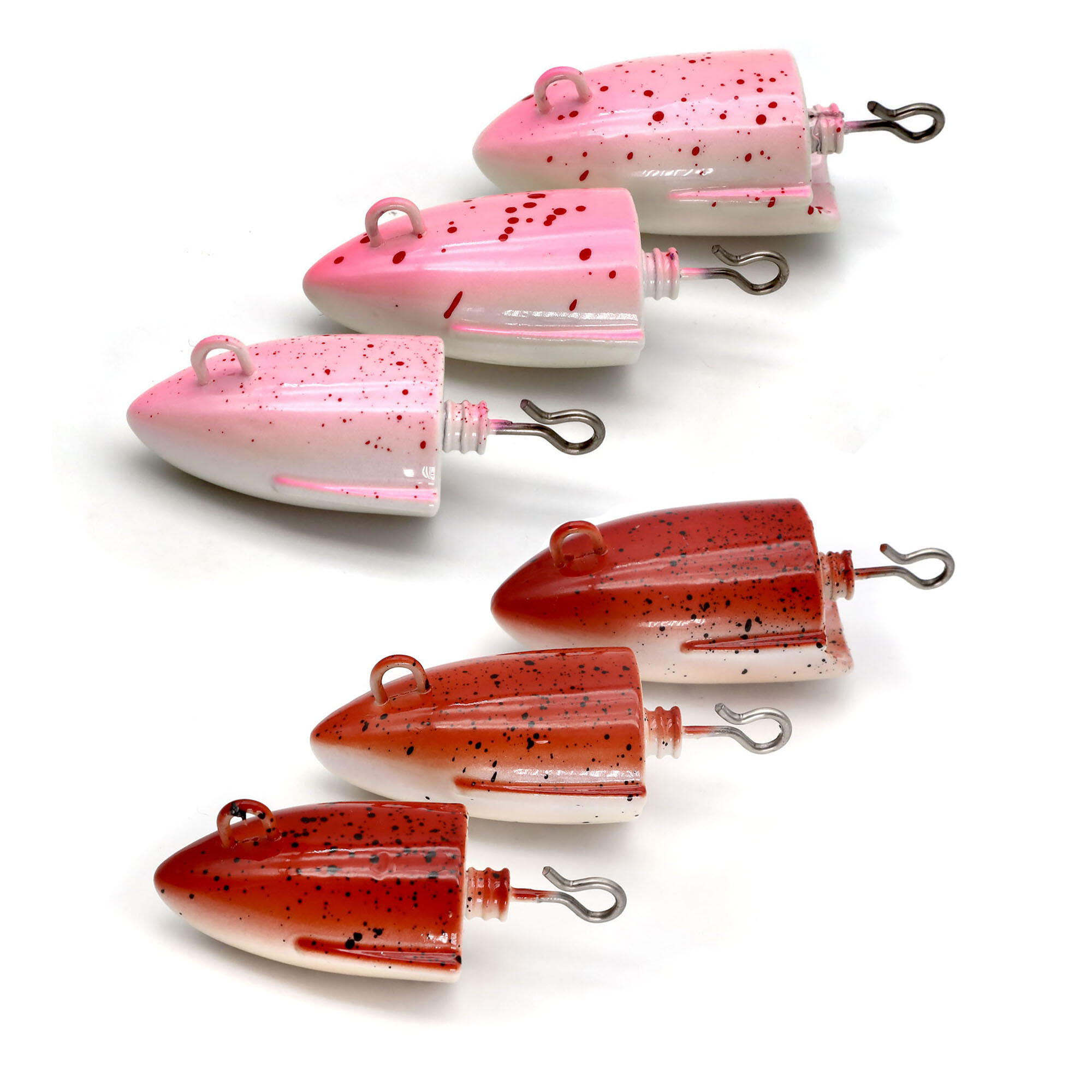 Vinilo Pesca Jigging Spinning JLC Xipi Evo Red Glow 190 g 17 cm 5/5
