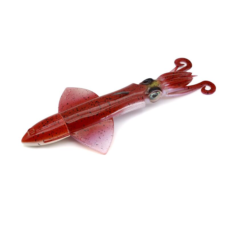 Vinilo Pesca Jigging Spinning JLC Xipi Evo Red Glow 160 g 17 cm