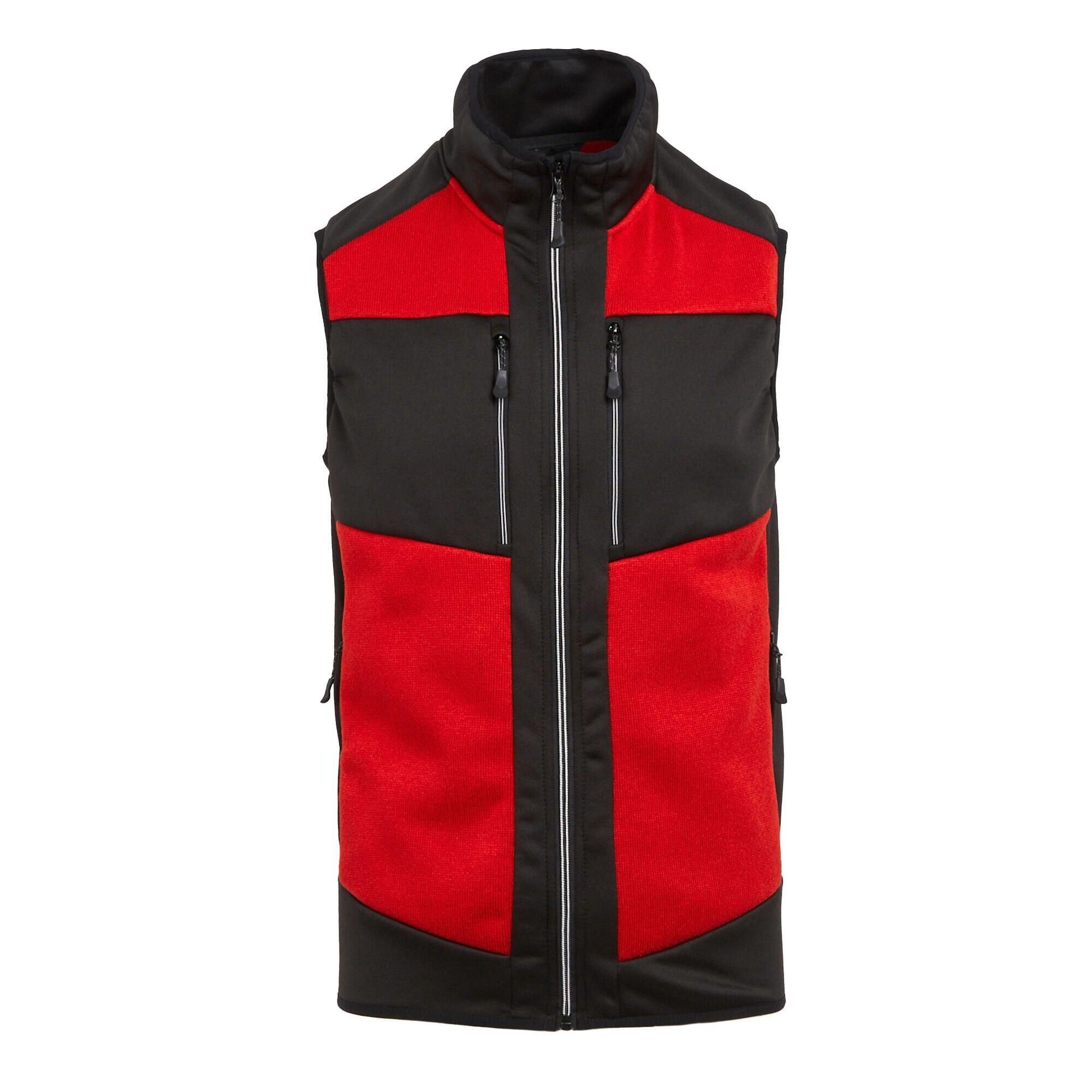 Mens EVolve Stretch Body Warmer (Classic Red/Black) 1/4