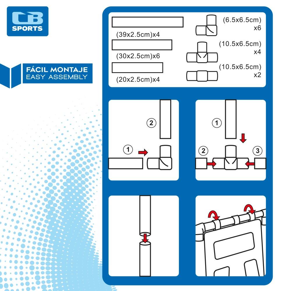 Gioco di lancio del disco volante CB Sports 6/7