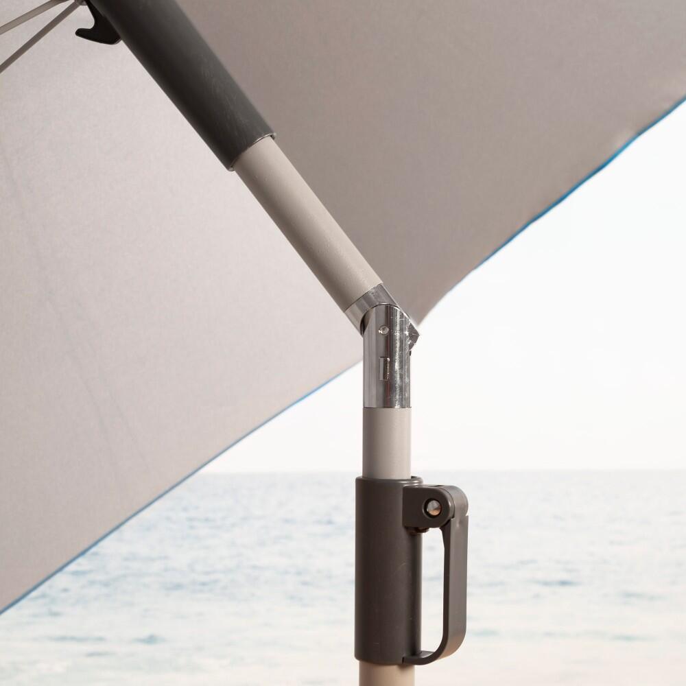 Aktive Grand parasol inclinable bleu 220 cm UV50 7/7