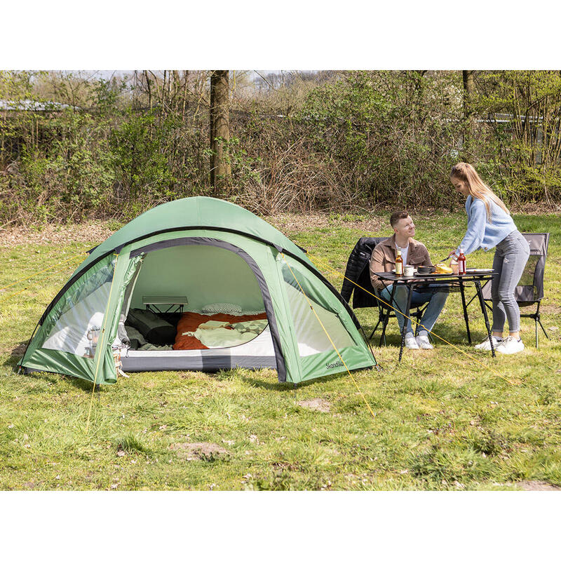 Kuppelzelt Larvik 4 - Camping - 4 Personen - 1 Kabine - Moskitonetz