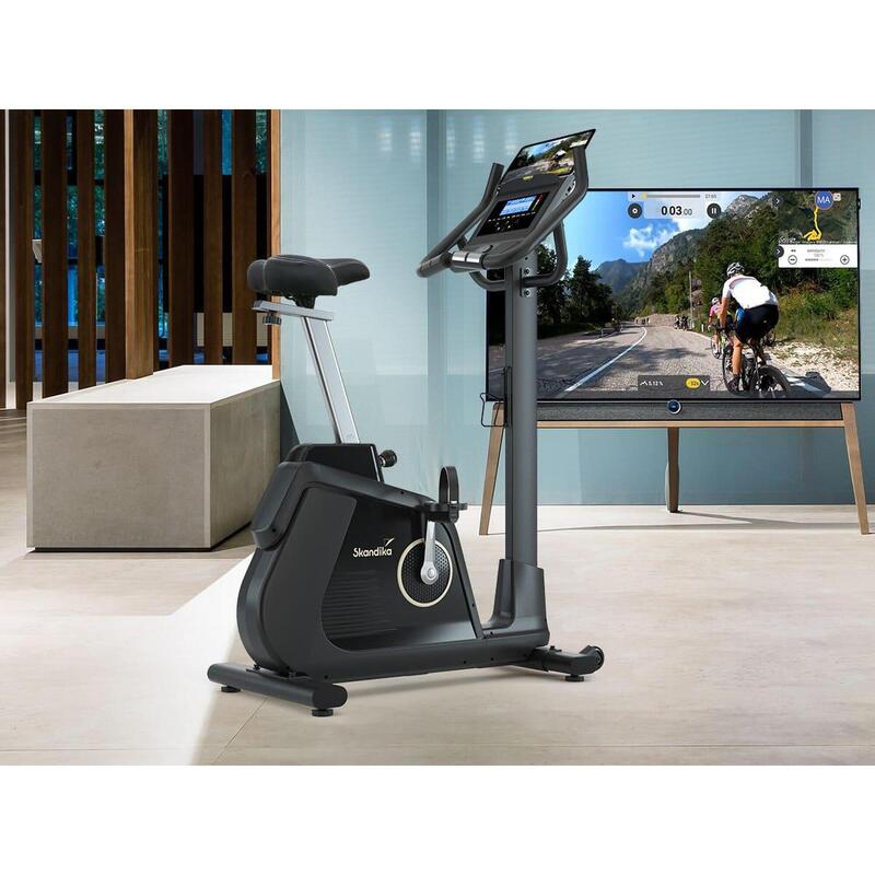Rower stacjonarny treningowy Cykling P14, magnetyczny, 32 poziomy oporu