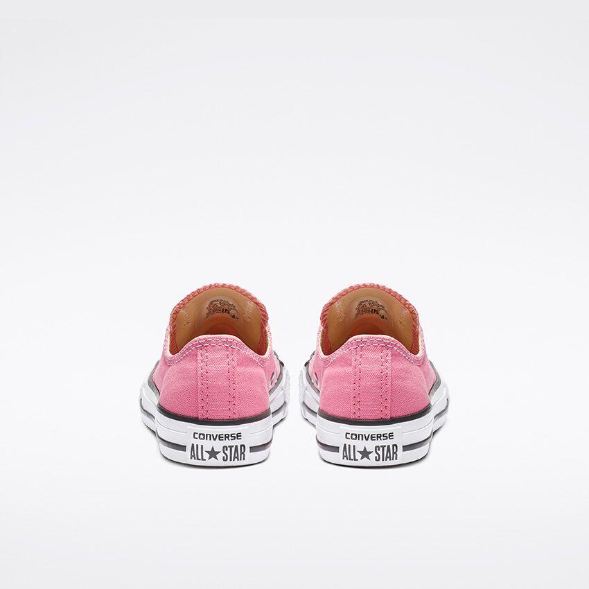 Zapatillas Casual Para Niños Converse Chuck Taylor All Star Rosa Transpirables 4/7