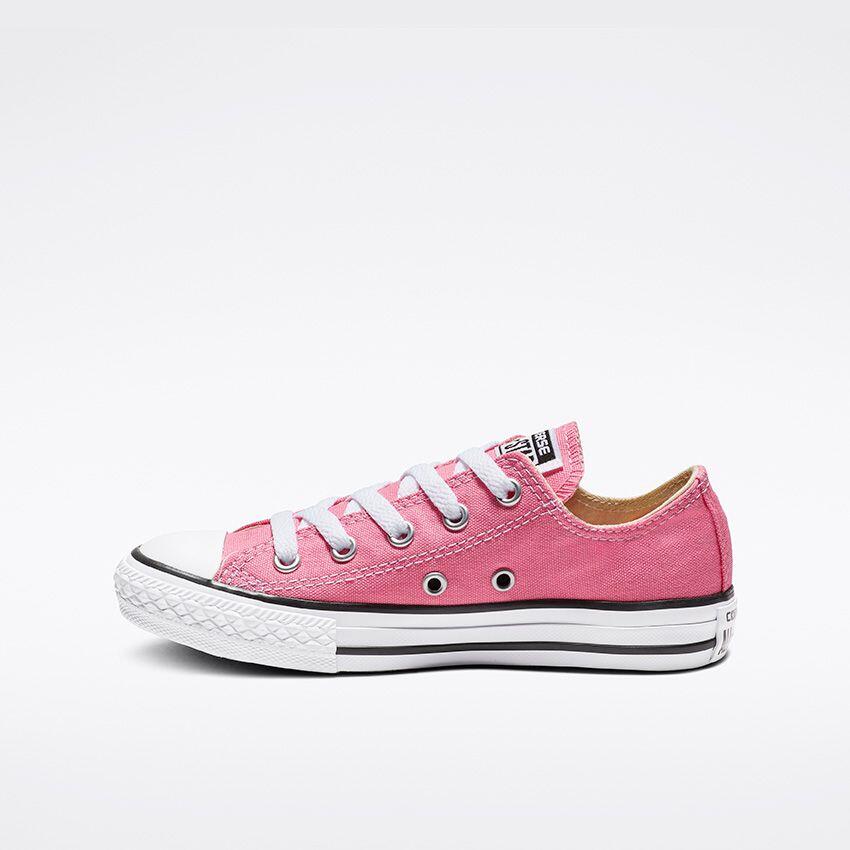 Zapatillas Casual Para Niños Converse Chuck Taylor All Star Rosa Transpirables 7/7