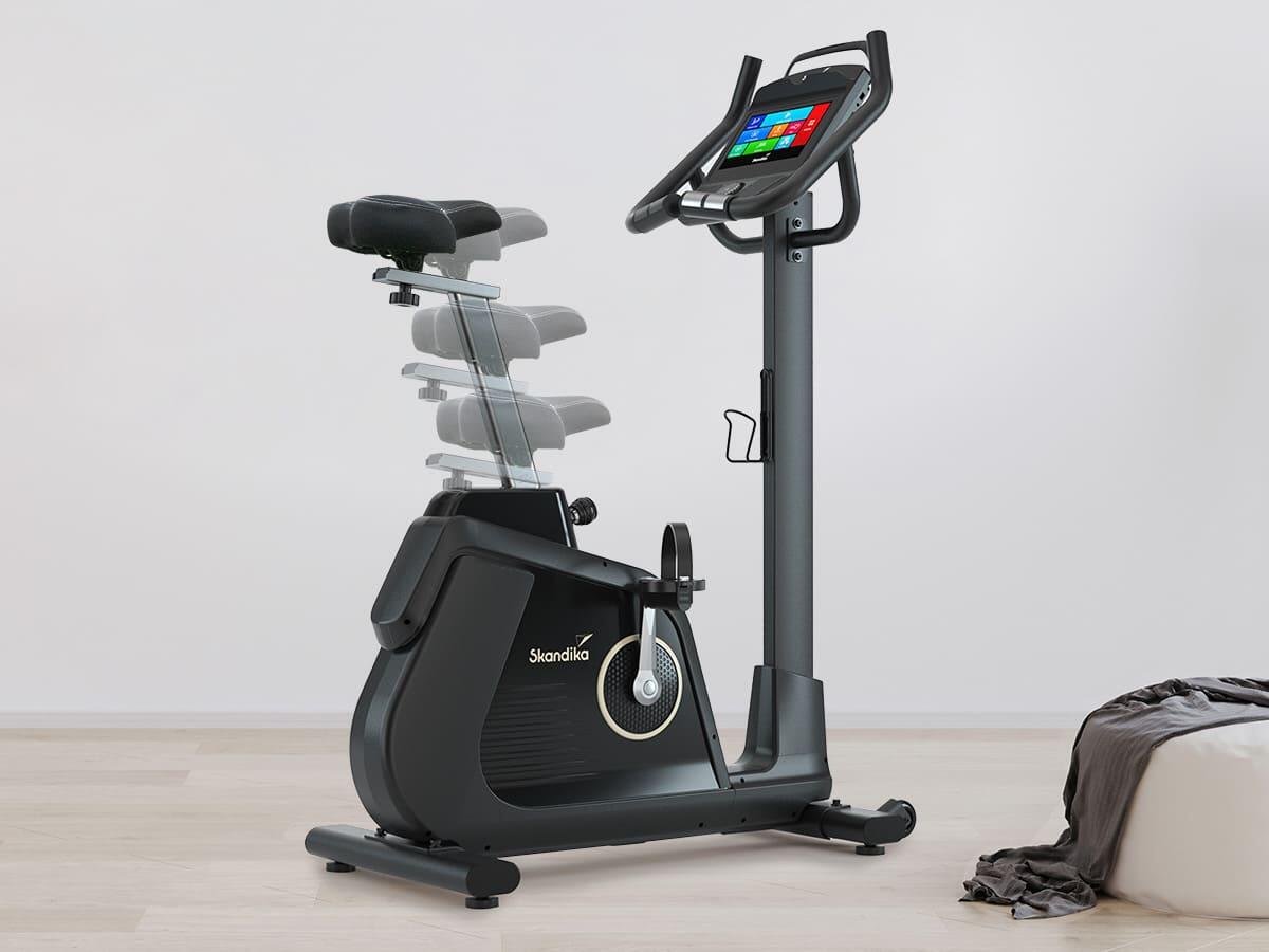Hometrainer Cykling P14 - met touchscreen - connected - Fitnessfiets voor thuis 4/7