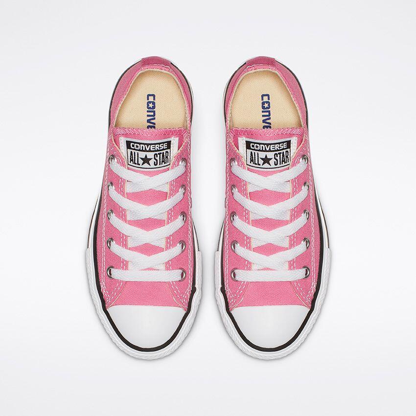 Zapatillas Casual Para Niños Converse Chuck Taylor All Star Rosa Transpirables 2/7