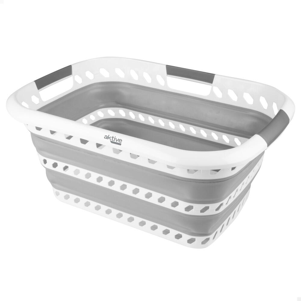 Aktive - Panier Pliant Rectangulaire Polyvalent 40 Litres Aktive - Caisse De Rangement - Taille Unique - Decathlon