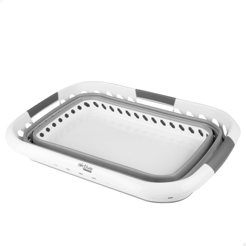 Panier pliant rectangulaire polyvalent 40 litres Aktive 2/7