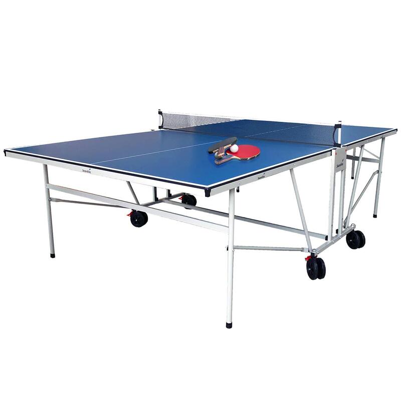 Stabiler Tischtennistisch für Indoor/Outdoor mit Sicherheits-Verriegelungssystem