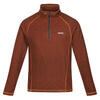 Great Outdoors  Heren Montes Fleece Sweater met Trechter Nek (Verbrand koper)