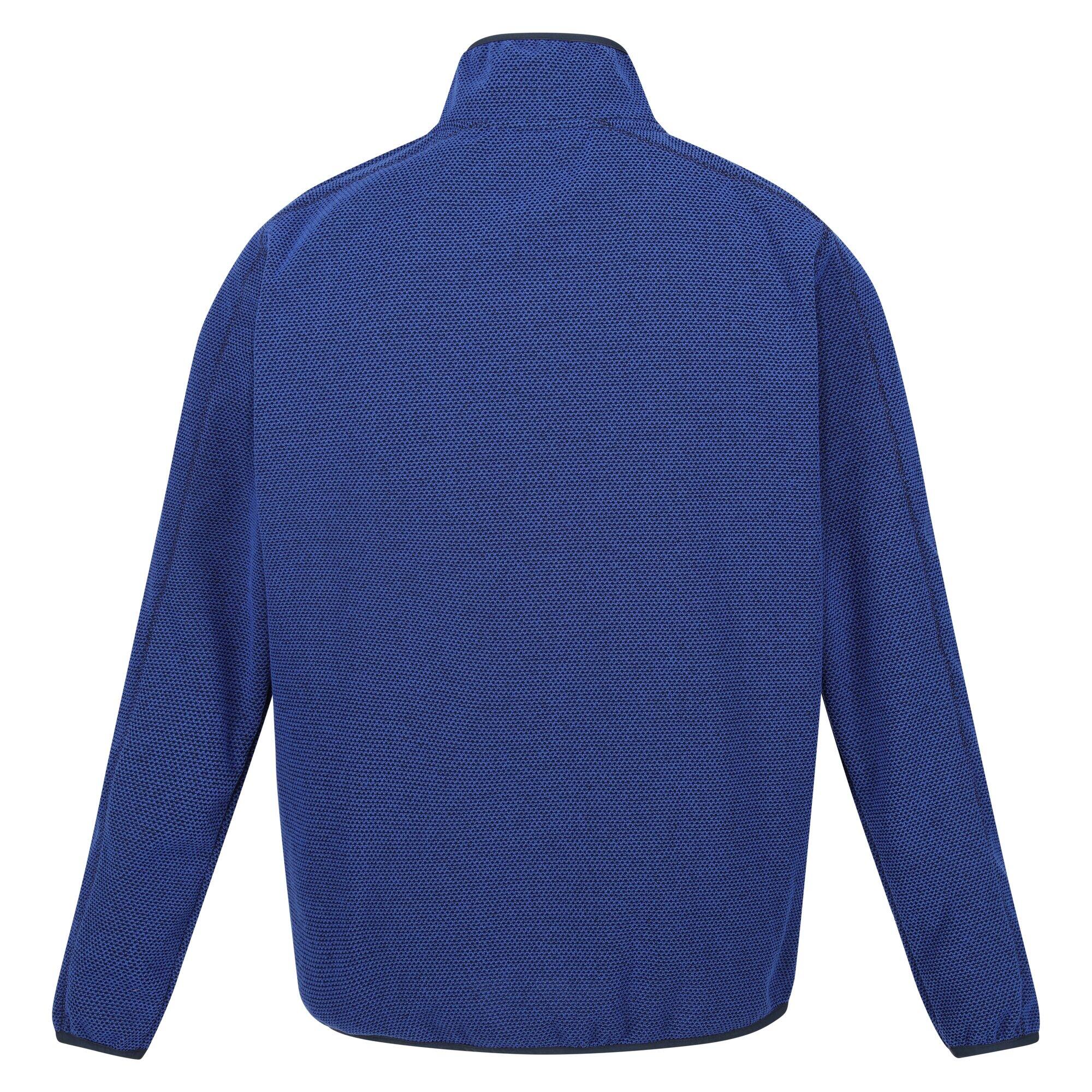 Mens Kinwood Full Zip Fleece Jacket (Strong Blue/New Royal) 2/5