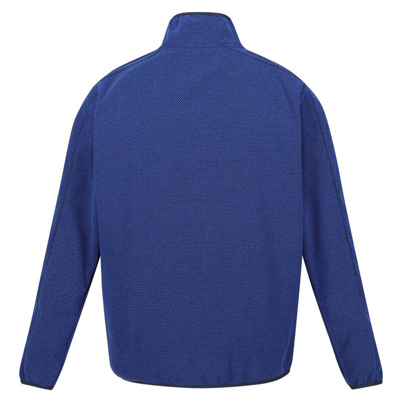 Heren Kinwood Full Zip Fleecejack (Sterk Blauw/Nieuw Royal)