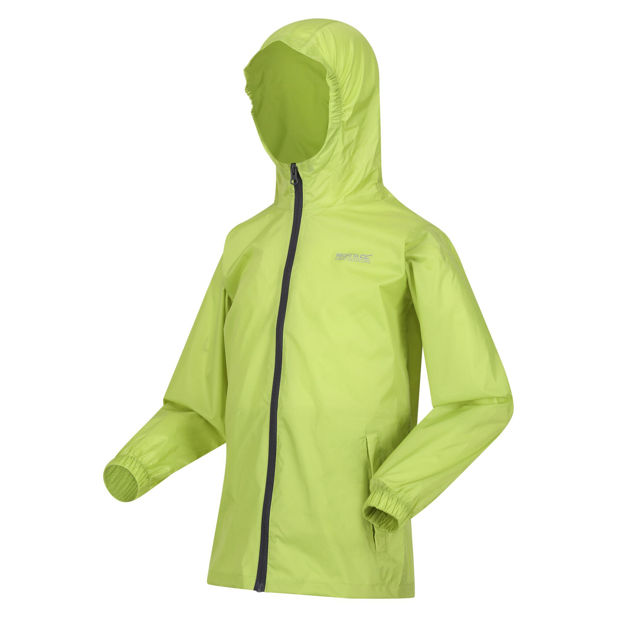 Great Outdoors Childrens/Kids Pack It Jacket III Waterproof Packaway Black 3/4