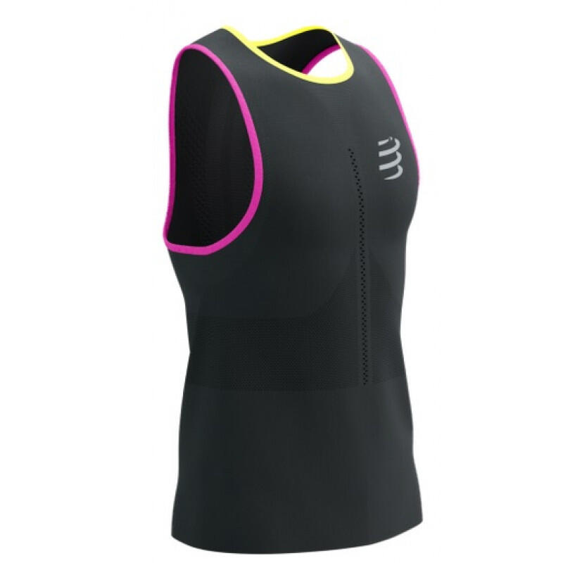 Débardeur de Running Homme Compressport Pro Racing Singlet M