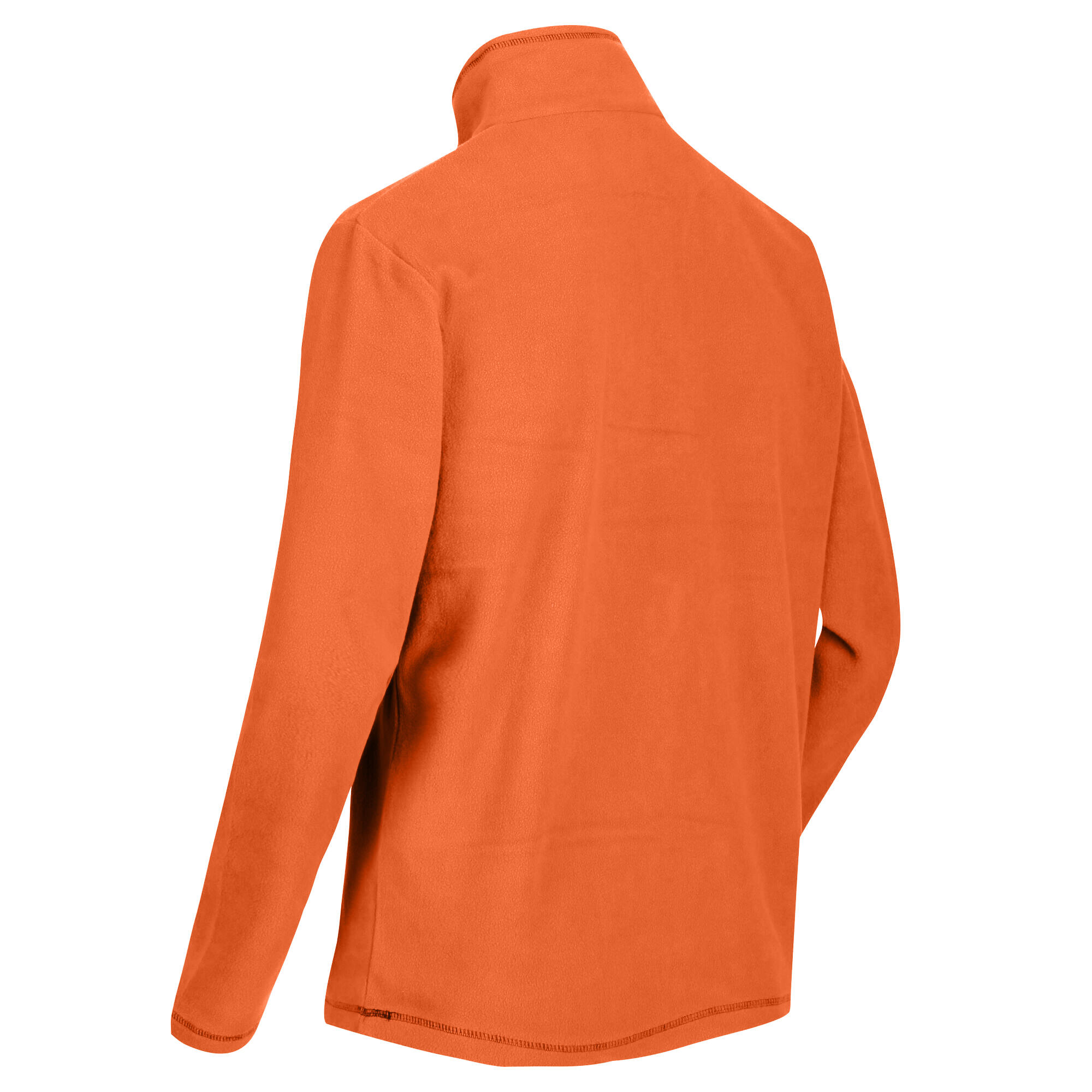 Great Outdoors Mens Thompson Half Zip Fleece Top (Burnt Orange) 4/5