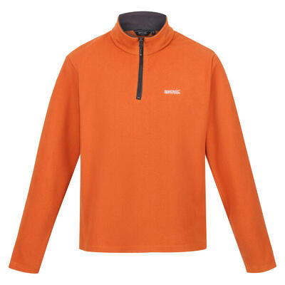 Geweldig voor buiten heren thompson half zip fleece sweater (gebrande