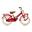 SuperSuper Cooper Kinderfiets - 16 inch - Rood