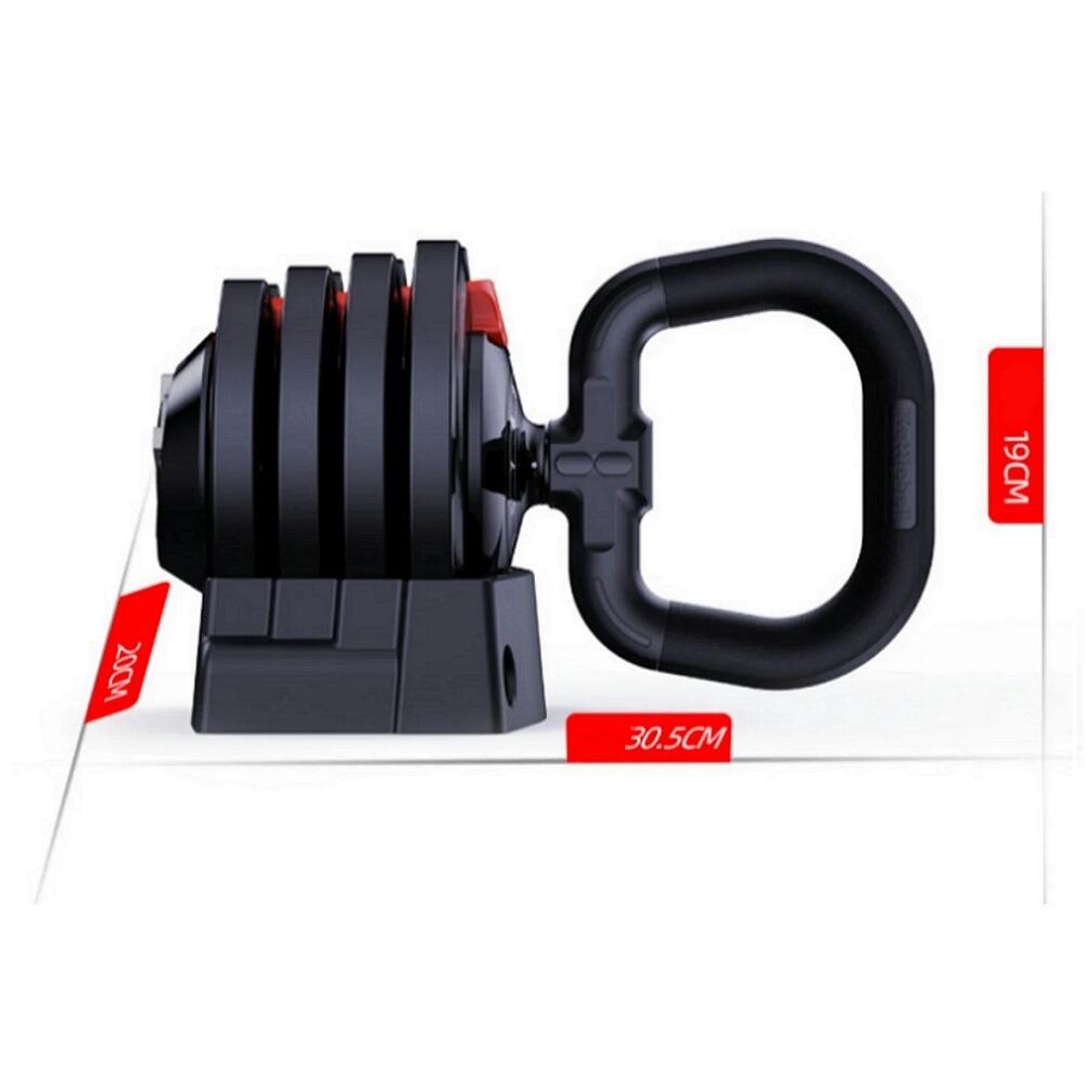 KIT 3 EN 1 BARRE/HALTÈRES/KETTLEBELL (20KG) 6/7
