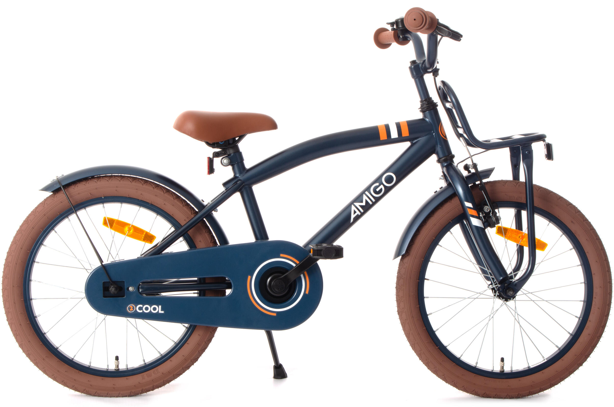 AMIGO AMIGO Jongensfiets 2Cool 18 Inch Jongens Terugtraprem Blauw