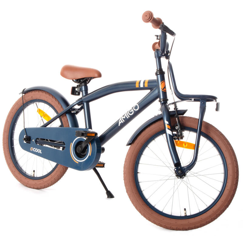 AMIGO Jongensfiets 2Cool 18 Inch 28,5 cm Jongens Terugtraprem Blauw