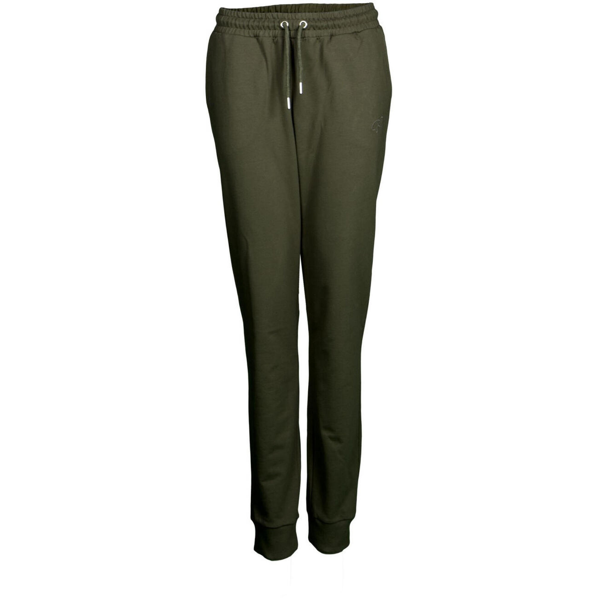 Papillon Sweat pants cuff dames camouflagegroen