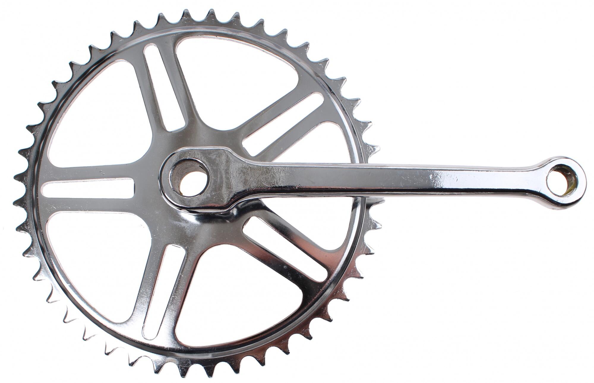 Chromatische Kurbelgarnitur mit Zapfen 44T 170 mm 2/3