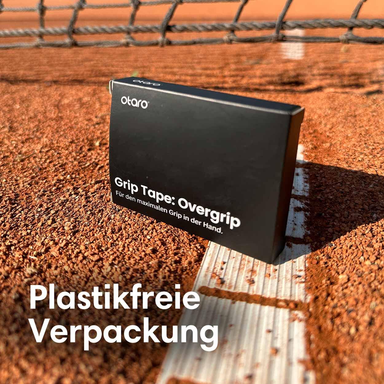 Bande de prise pour tennis: Overgrip 8 pcs | sans plastique - blanc 5/6