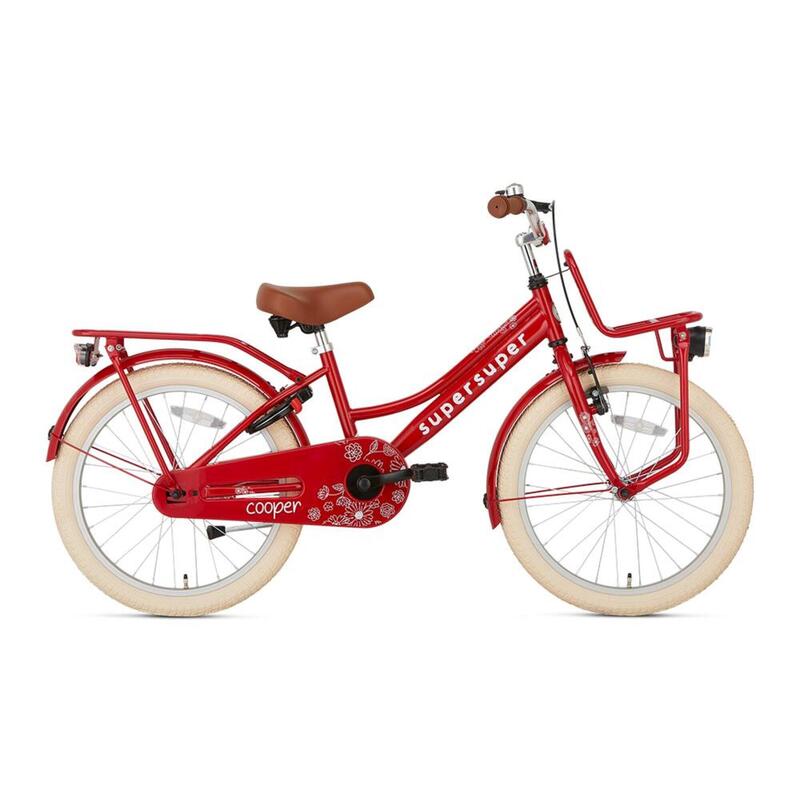 Bicicleta Niños SuperSuper Cooper - 20 pulgadas - Rojo