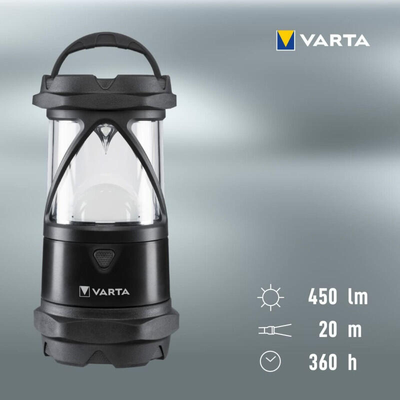 L30 Pro" onverwoestbare campinglamp 450lm Varta 3/3