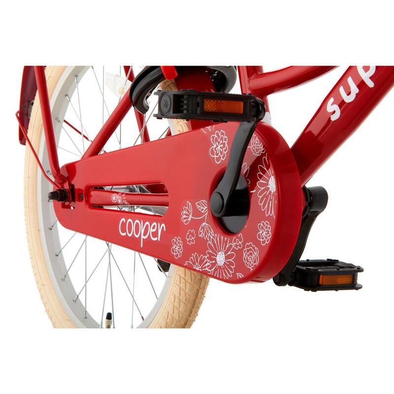 SuperSuper Cooper Kinderfahrrad Rot