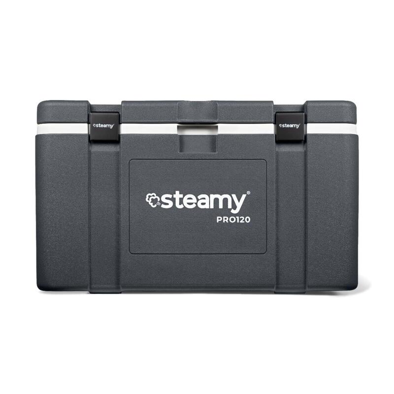 Steamy Pro 120 Nevera Portátil, 120L, Gris