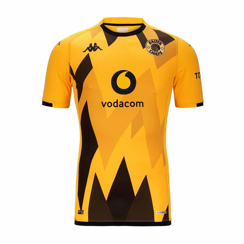 Camiseta Oficial de manga corta Kombat Home Kaizer Chiefs 23/24