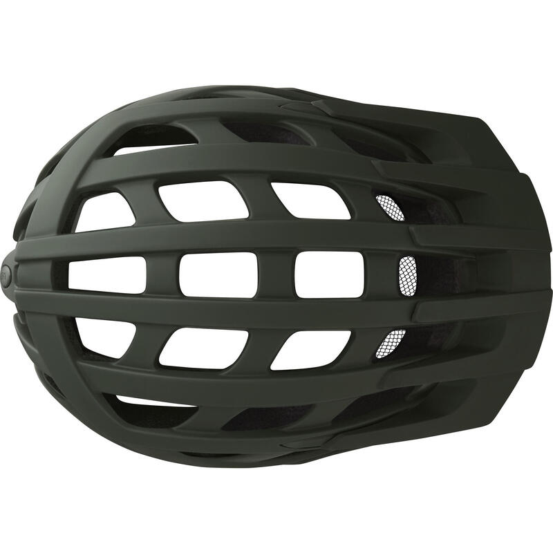 LAZER MTB-Helm Roller + NET, Matte Dark Green