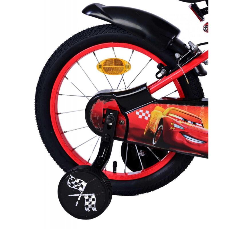 VOLARE BICYCLES Kinderfiets Disney Cars 16 inch, zonder terugtraprem