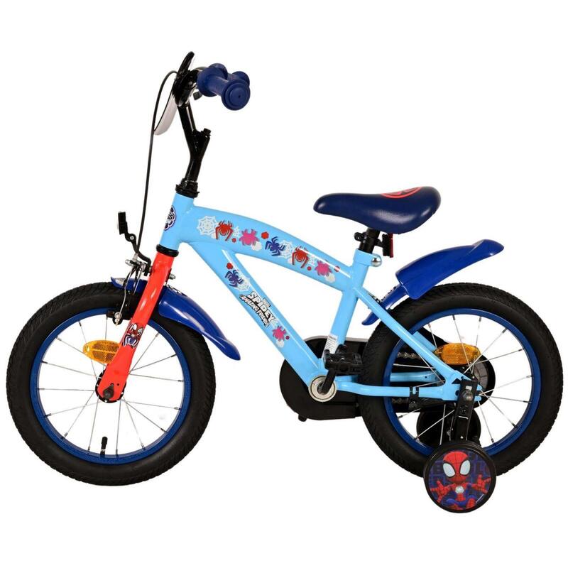 Spidey Kinderfiets - Jongens - 14 inch - Blauw