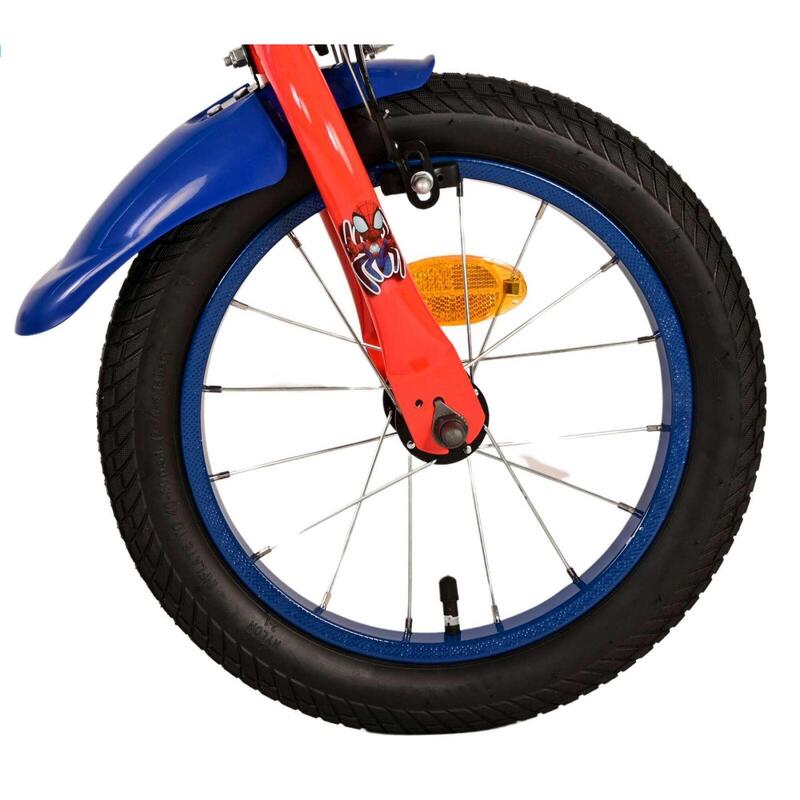 Spidey Kinderfiets - Jongens - 14 inch - Blauw